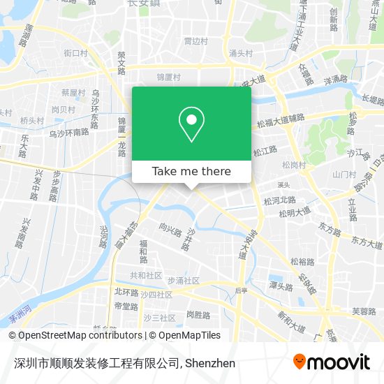 深圳市顺顺发装修工程有限公司 map