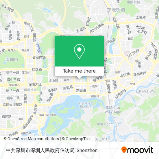 中共深圳市深圳人民政府信访局 map