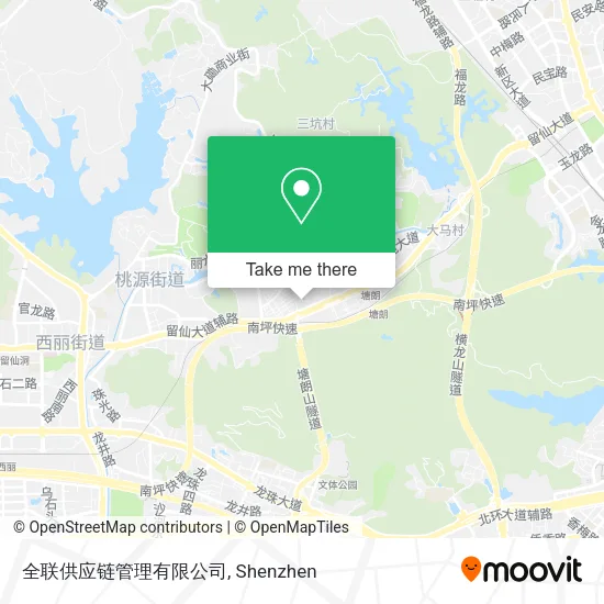 全联供应链管理有限公司 map