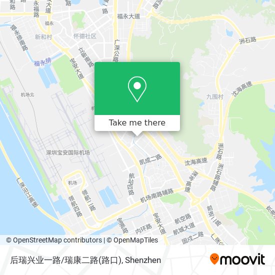 后瑞兴业一路/瑞康二路(路口) map