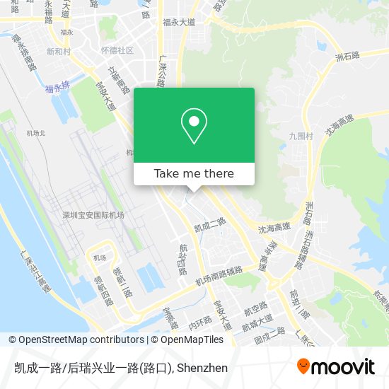 凯成一路/后瑞兴业一路(路口) map