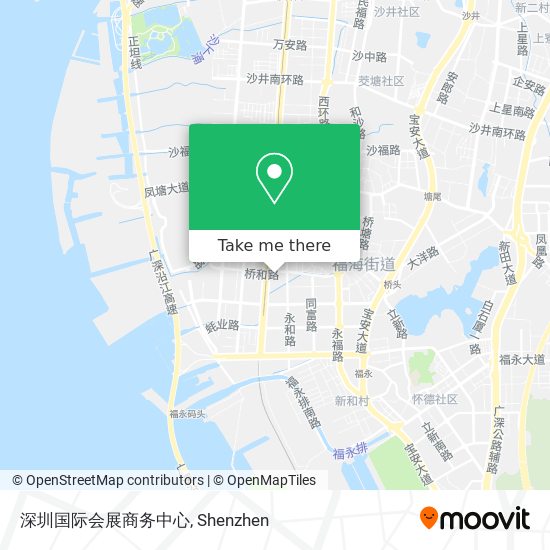 深圳国际会展商务中心 map