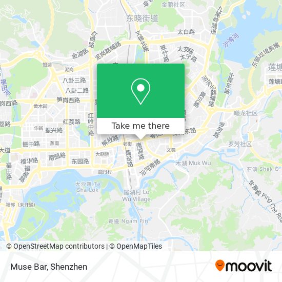 Muse Bar map
