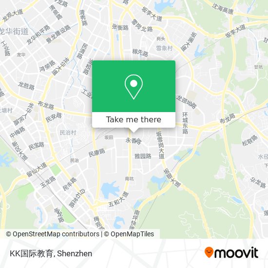 KK国际教育 map