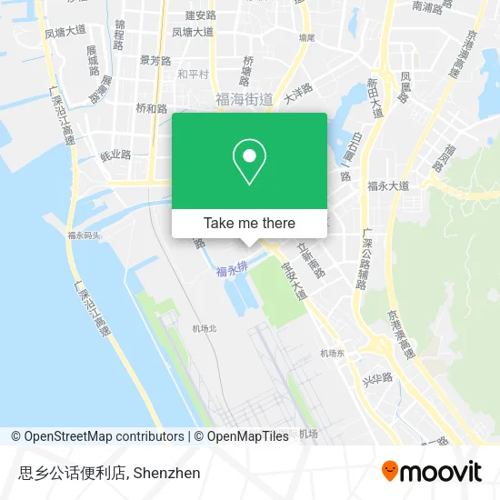 思乡公话便利店 map