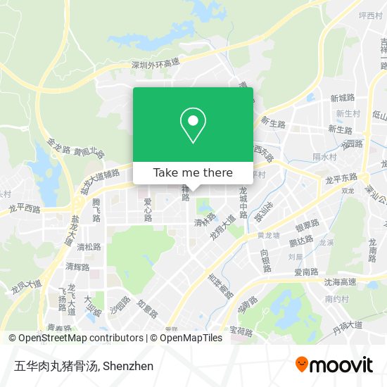 五华肉丸猪骨汤 map