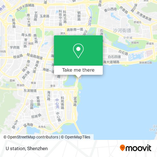 U station map