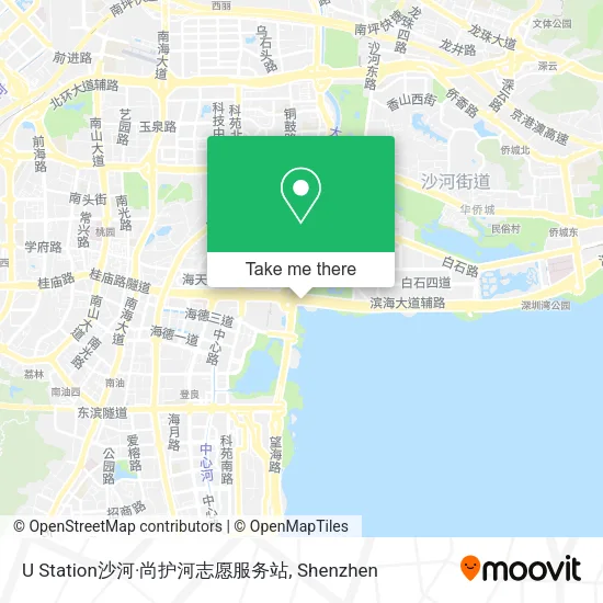 U Station沙河·尚护河志愿服务站 map