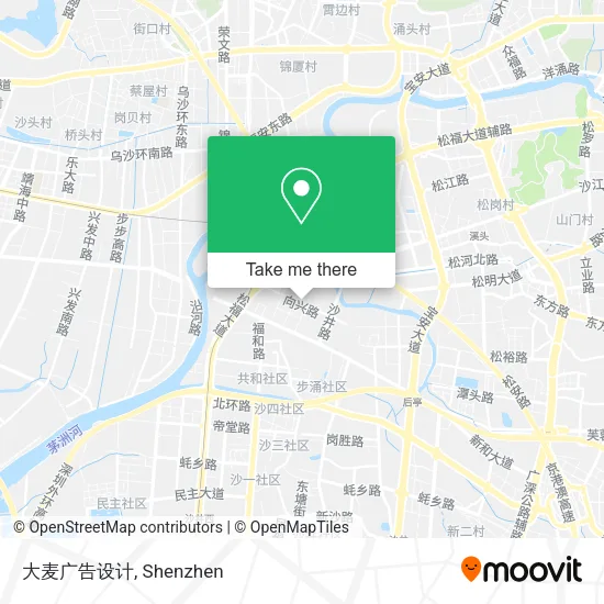大麦广告设计 map