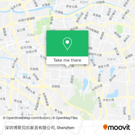 深圳博斯贝尔家居有限公司 map