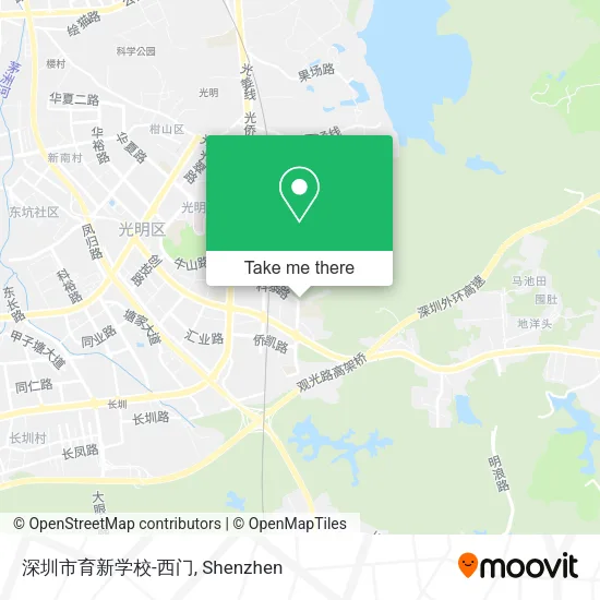 深圳市育新学校-西门 map