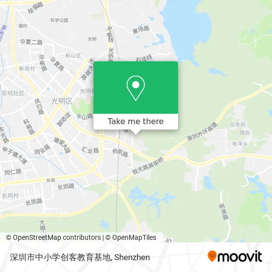 深圳市中小学创客教育基地 map