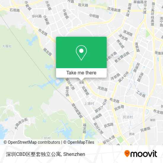 深圳CBD区整套独立公寓 map