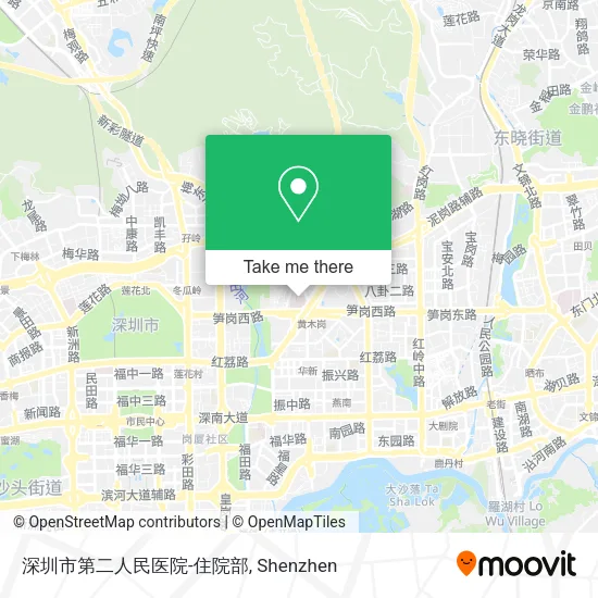 深圳市第二人民医院-住院部 map