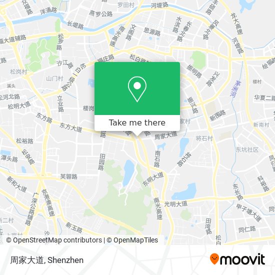周家大道 map