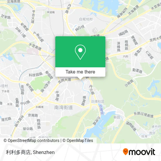 利利多商店 map