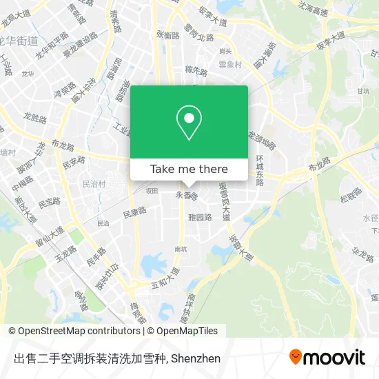 出售二手空调拆装清洗加雪种 map