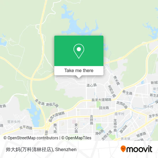 帅大妈(万科清林径店) map