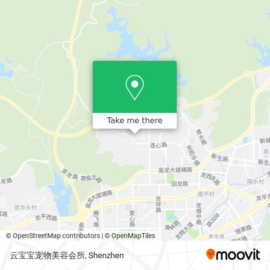 云宝宝宠物美容会所 map