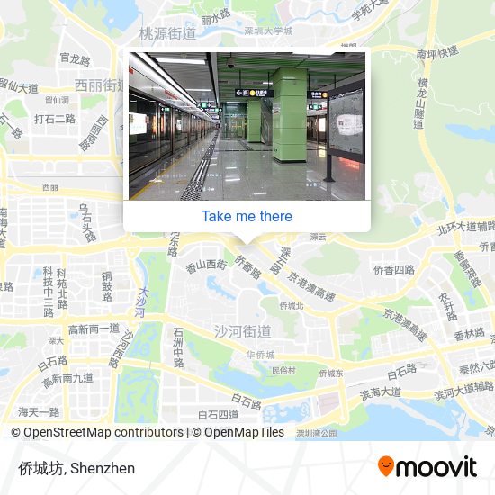 侨城坊 map
