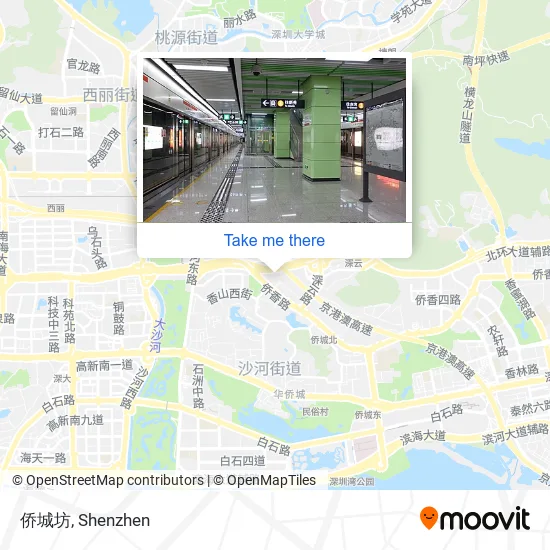侨城坊 map