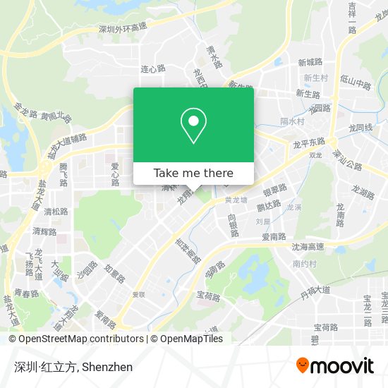 深圳·红立方 map