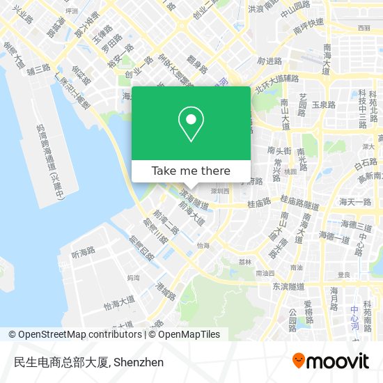 民生电商总部大厦 map