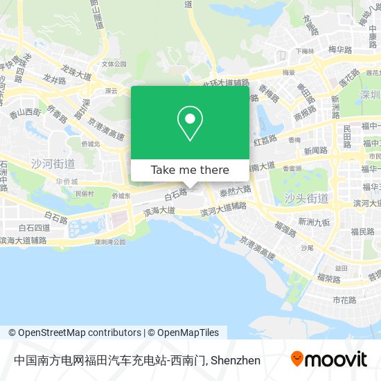 中国南方电网福田汽车充电站-西南门 map