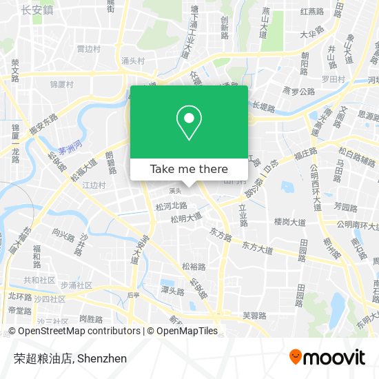 荣超粮油店 map