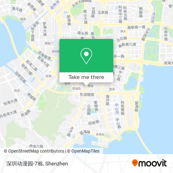 深圳动漫园-7栋 map