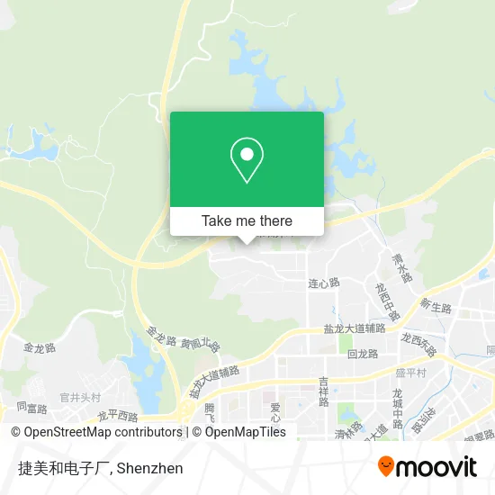 捷美和电子厂 map