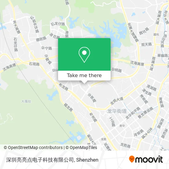 深圳亮亮点电子科技有限公司 map