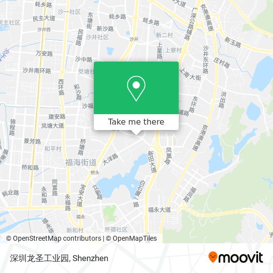 深圳龙圣工业园 map