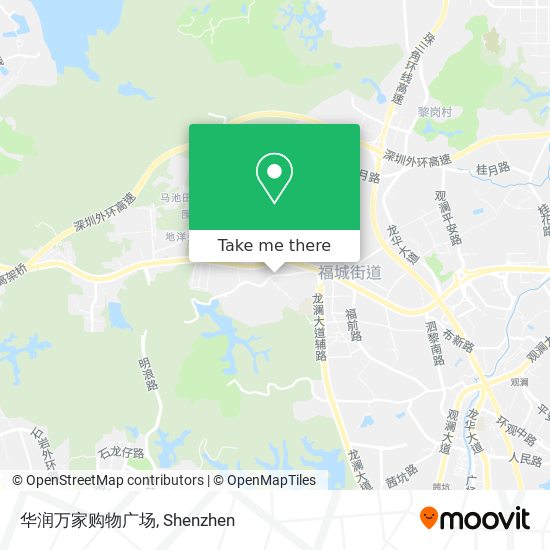 华润万家购物广场 map