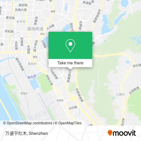 万盛宇红木 map