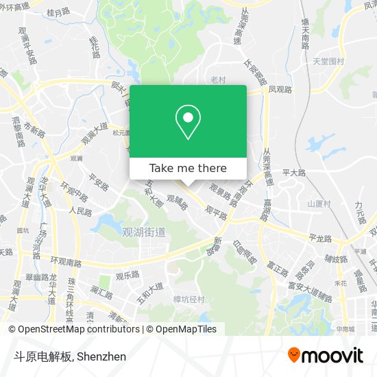 斗原电解板 map