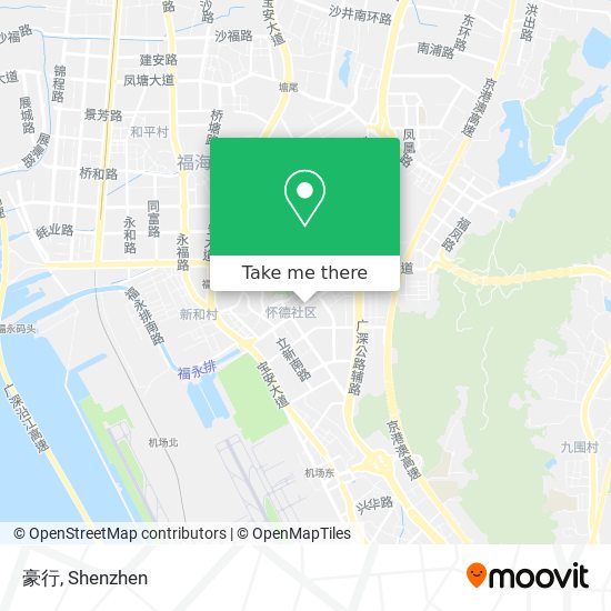 豪行 map