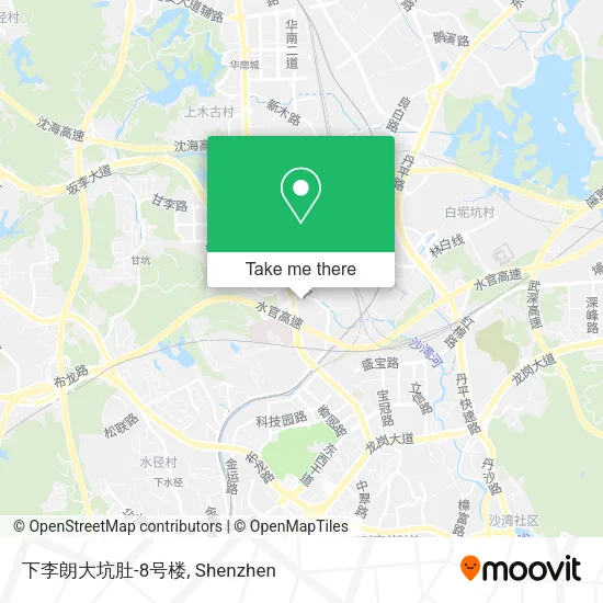 下李朗大坑肚-8号楼 map