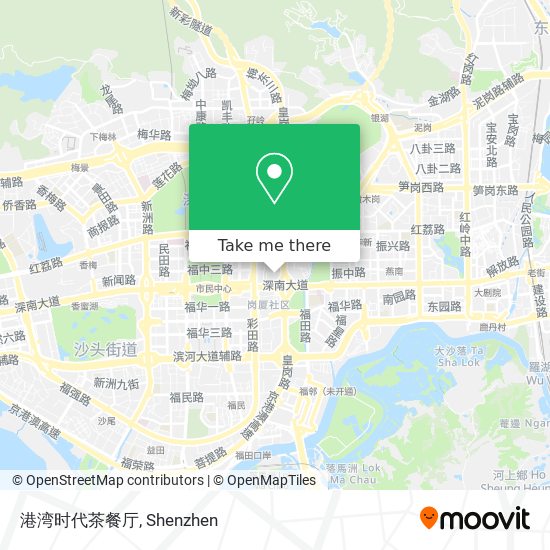 港湾时代茶餐厅 map