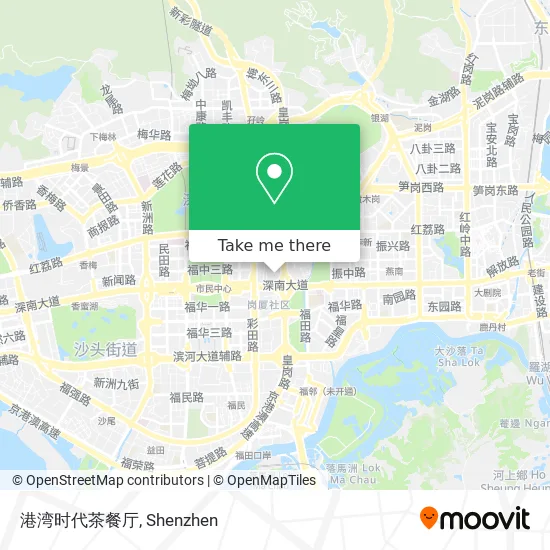 港湾时代茶餐厅 map
