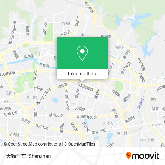 天猫汽车 map