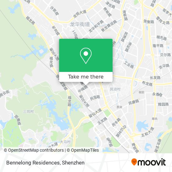 Bennelong Residences map