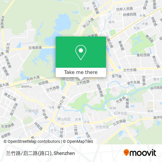 兰竹路/启二路(路口) map