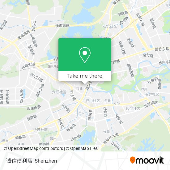 诚信便利店 map