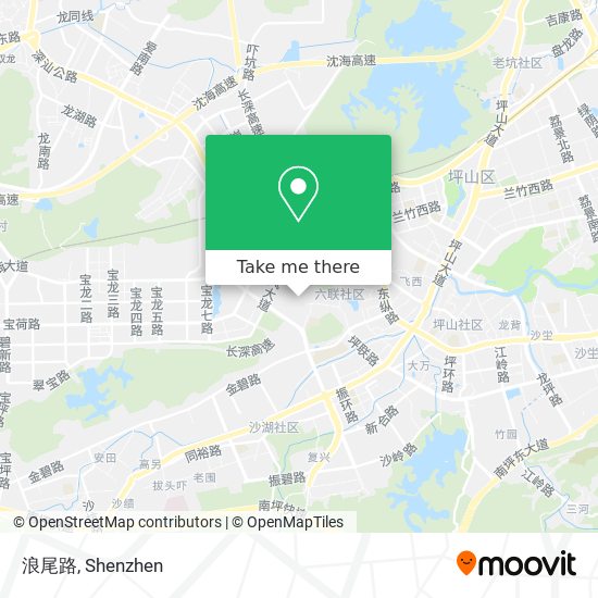 浪尾路 map