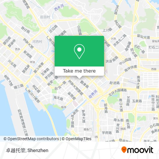 卓越托管 map