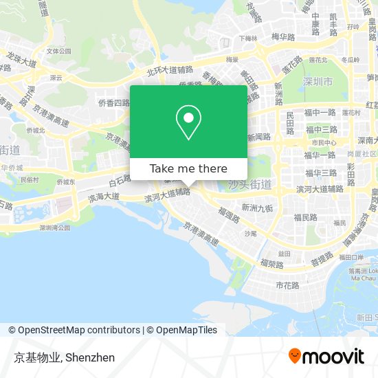 京基物业 map