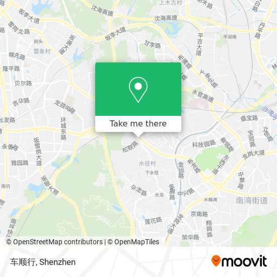 车顺行 map