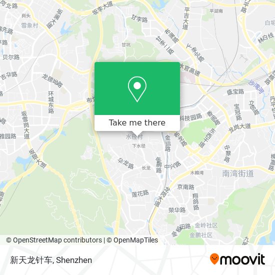 新天龙针车 map