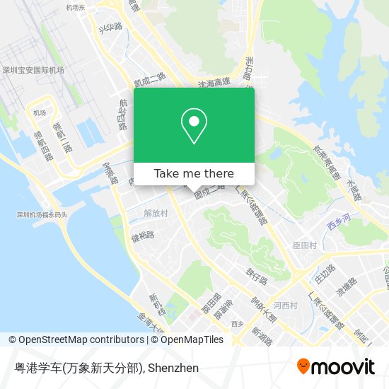 粤港学车(万象新天分部) map